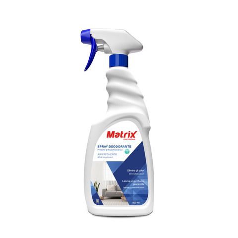 MATRIX DEODORANTE SPRAY PER AMBIENTI E TESSUTI FLACONE DA 500 ML CONF 6 Pz.