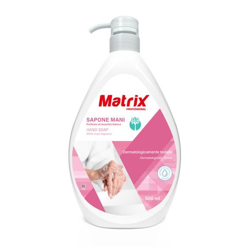 MATRIX SAPONE MANI AL MUSCHIO BIANCO DERMATOLOGICAMENTE TESTATO DISPENSER DA 50…