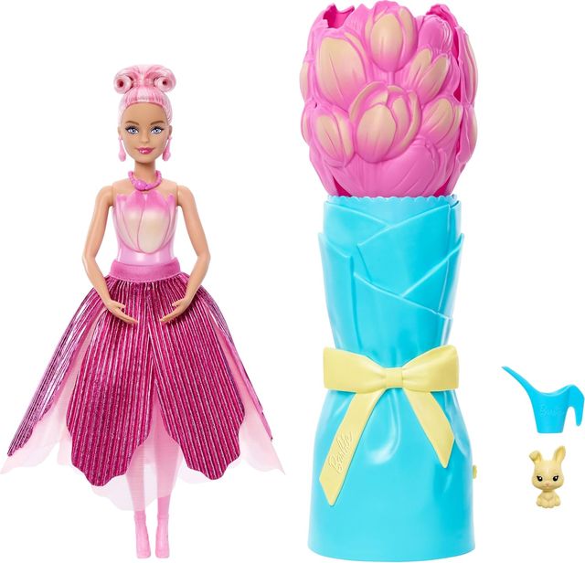 MATTEL - Barbie Flower Reveal Tulipano Rosa JMF57