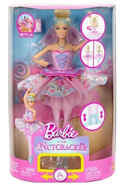 MATTEL - Barbie Schiaccianoci Bambola Clara Deluxe JLW53