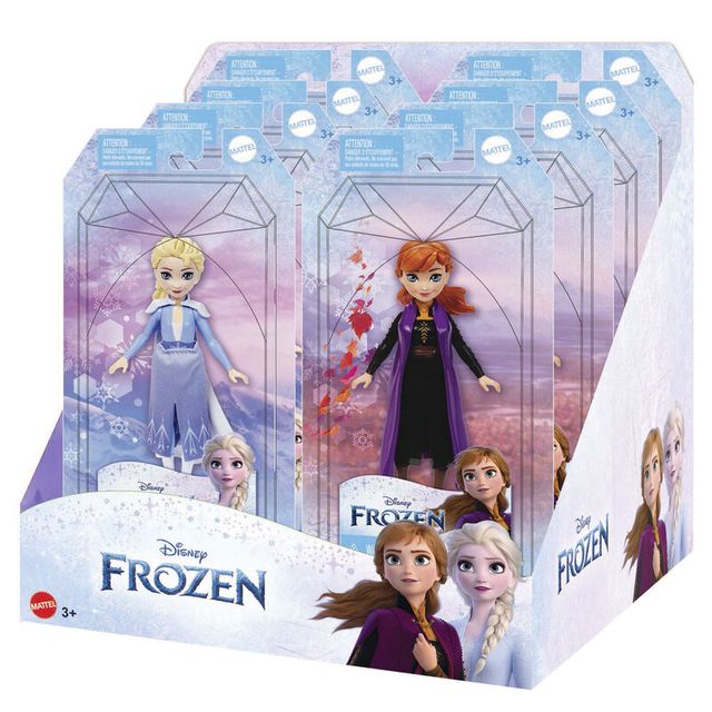 MATTEL - DISNEY Frozen™ Bambola Core Small minidoll Ass.to HPL56