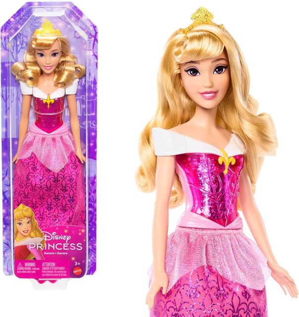 MATTEL - Disney Princess Bambola Aurora HLW09