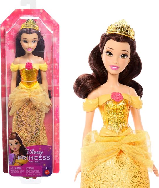 MATTEL - Disney Princess Bambola Belle HLW11