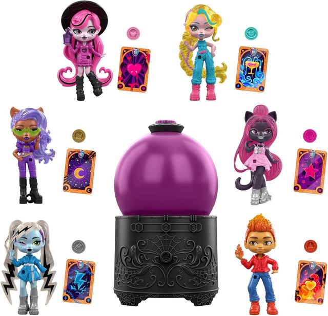 MATTEL -Monster High Fright Size Crystal Ball Ass.to JCX99