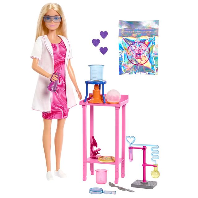 MATTEL BARBIE SCIENZIATA PLAYSET DA LABORATORIO CON ACCESSORI