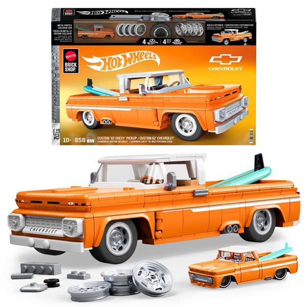 MATTEL BRICK SHOP HW CUSTOM 62 CHEVRLOET