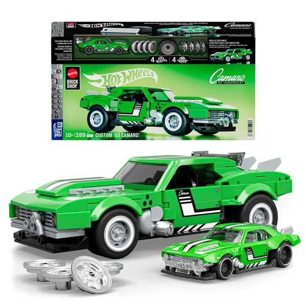MATTEL BRICK SHOP HW CUSTOM 68 CAMARO