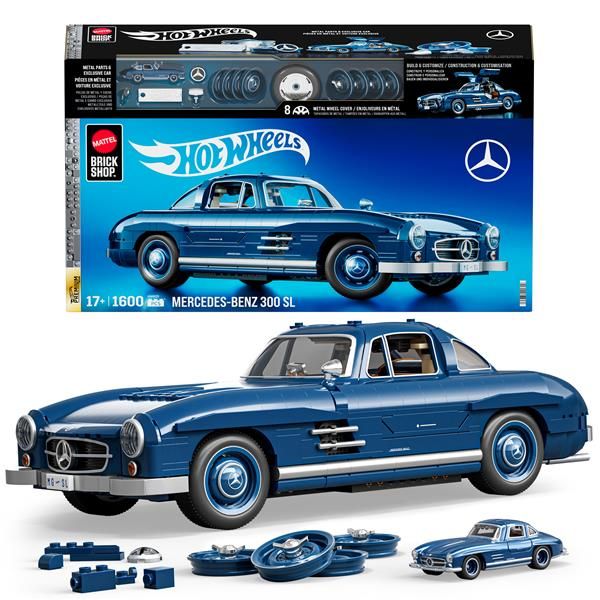 MATTEL BRICK SHOP HW MERCEDEZ-BENZ 300 SL