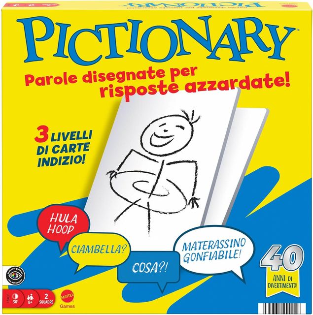 MATTEL GAMES - PICTIONARY CORE ITALY JDY01