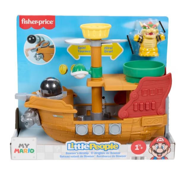 MATTEL SUPER MARIO NAVE DELUXE