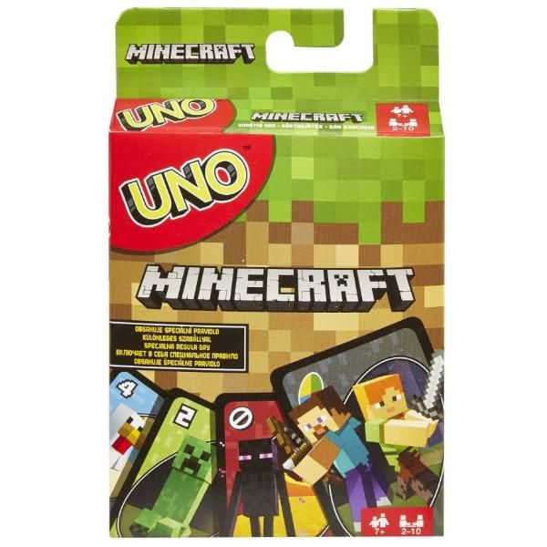 MATTEL UNO GIOCO DI CARTE A TEMA MINECRAFT