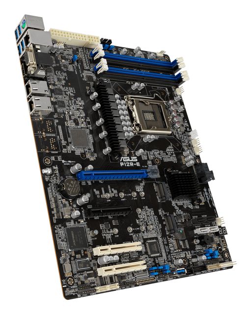 ASUS P12R-E - Scheda madre - ATX - Socket LGA1200 - C256 Chipset - USB 3.2 Gen …