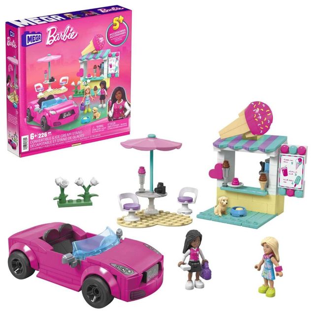MEGA BARBIE CABRIO E CHIOSCO DEI GELATI HPN78