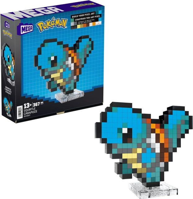 MEGA POKEMON Pixel Art Squirtle HTH77