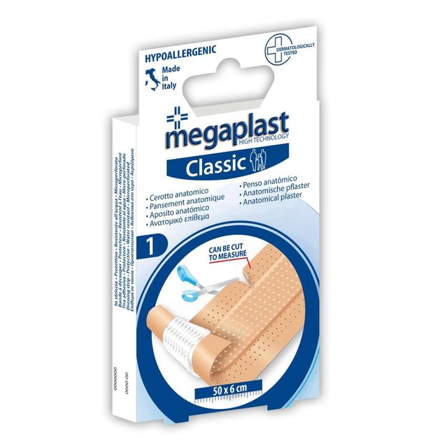 MEGAPLAST CLASSIC ML 1 STRISCIA 50X6CM 1PZ=(1PZ)
