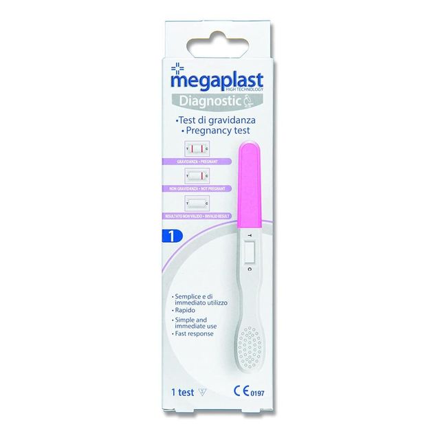 MEGAPLAST DIAGNOSTIC 1 TEST DI GRAVIDANZA 1PZ=(1PZ)