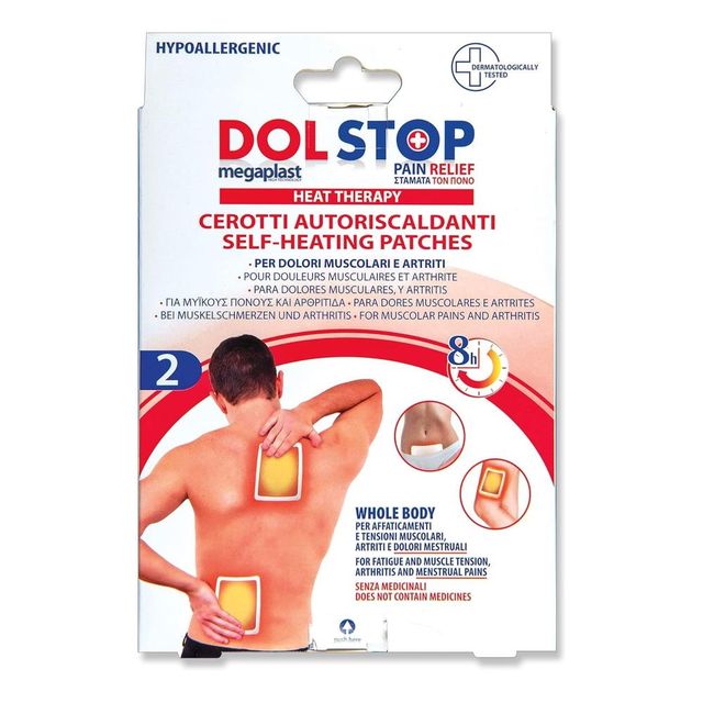 MEGAPLAST DOLSTOP 2 CEROTTI AUTORISCALDANTI ARTRITI 1PZ=(1PZ)