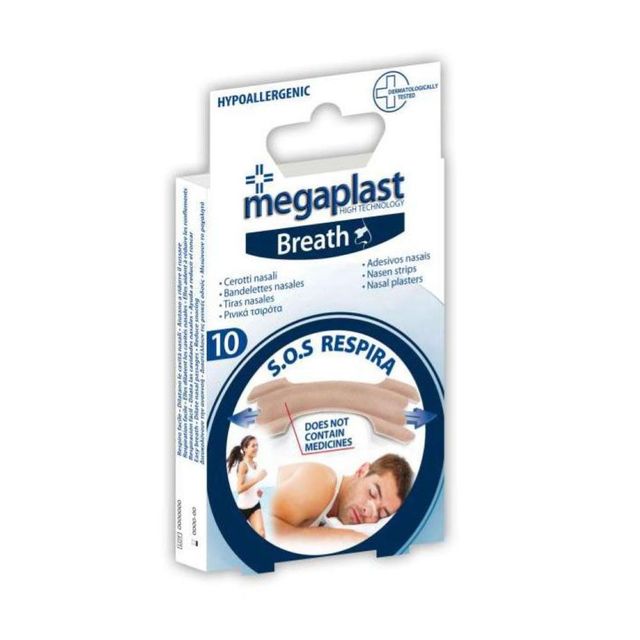MEGAPLAST EASY BREATH CEROTTI NASALI 10