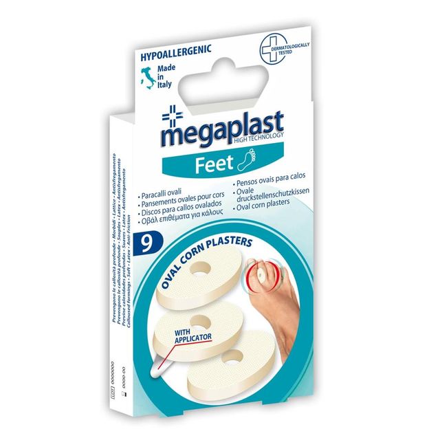 MEGAPLAST FEET ML 9 PARACALLI OVALI LATTICE 1PZ=(1PZ)