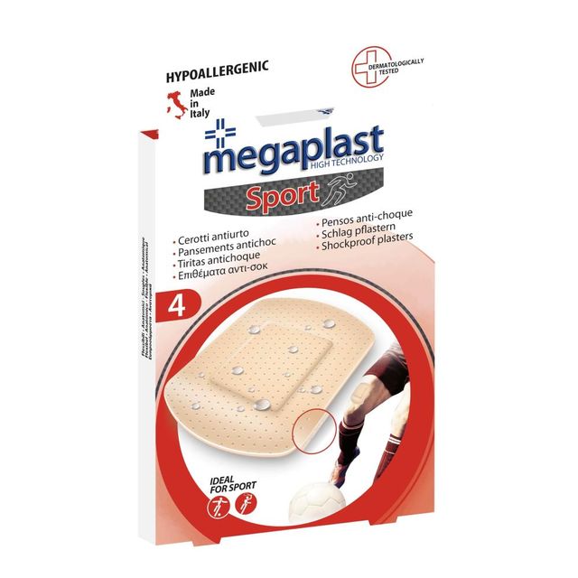 MEGAPLAST SPORT 4 CEROTTI FOAM 7.5X10CM 1PZ=(1PZ)