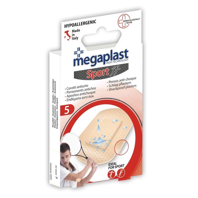 MEGAPLAST SPORT ML 5 CEROTTI FOAM 5X7.5CM 1PZ=(1PZ)