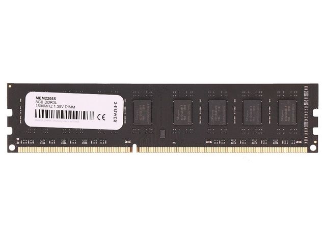 MEMORIA DDR3L 8 GB PC1600 MHZ (1X8) (MEM2205S)