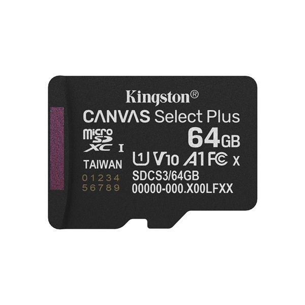 MEMORY CARD MICRO SD/TRANSFLASH 1TB KINGSTON CLASSE 10 SDCS3/1TB
