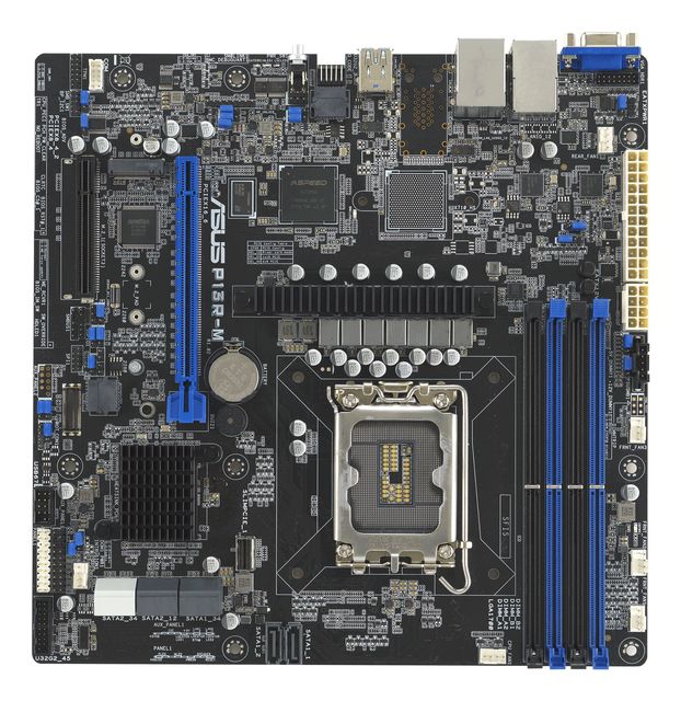 ASUS P13R-M - Scheda madre - micro ATX - Socket LGA1700 - C262 Chipset - USB 3.…