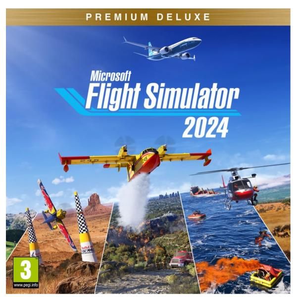 MICROSOFT FLIGHT SIM 2024 PREMIUM DELUX ED
