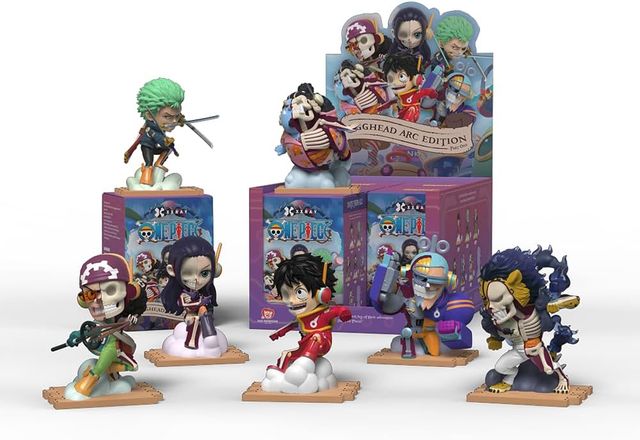 MIGHTY JAXX ONE PIECE - FREENY'S HIDDEN DISSESCTIBLE BLIND BOX D6 - EGGHEAD ARC…