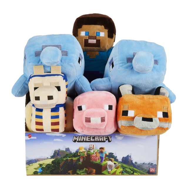 MINECRAFT 8" Basic Plush Asst HBN39