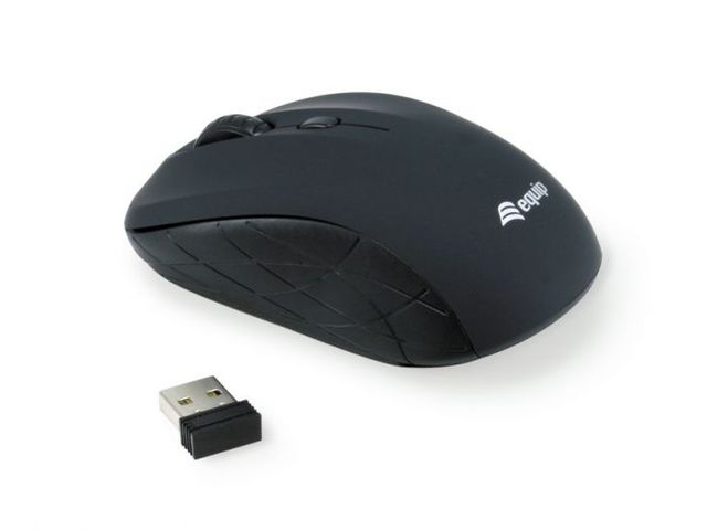 MINI OPTICAL WIRELESS MOUSE BLACK