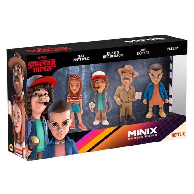MINIX - Stranger Things Set 4 personaggi 7 cm