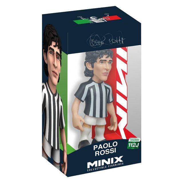MINIX COLLECTIBLE FIGURINES - PAOLO ROSSI - JUVENTUS