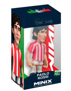 MINIX COLLECTIBLE FIGURINES - PAOLO ROSSI - VICENZA
