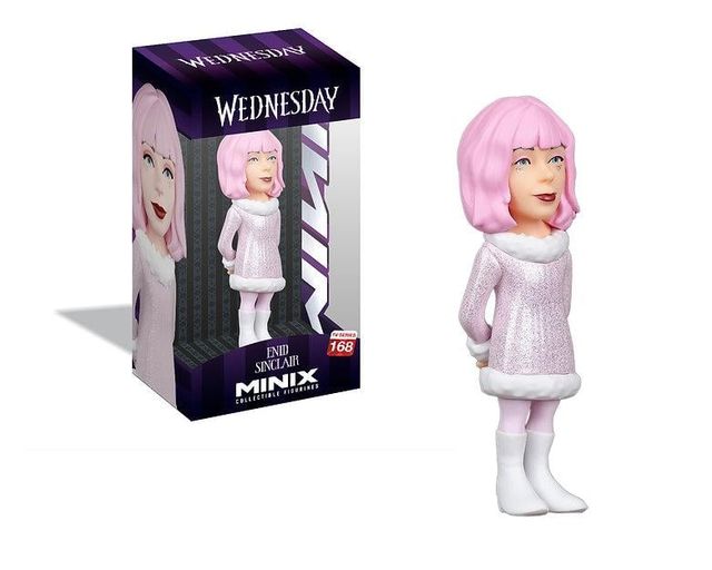 MINIX COLLECTIBLE FIGURINES - WEDNESDAY ADDAMS - ENID BALL DRESS 12/09/25