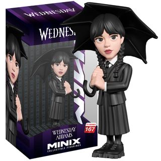 MINIX COLLECTIBLE FIGURINES - WEDNESDAY ADDAMS - UMBRELLA 12/09/25
