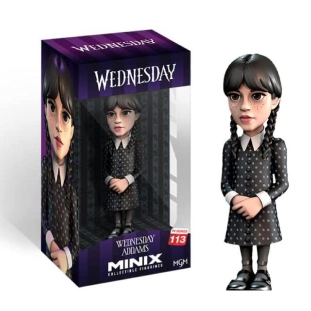 MINIX COLLECTIBLE FIGURINES - WEDNESDAY ADDAMS 1