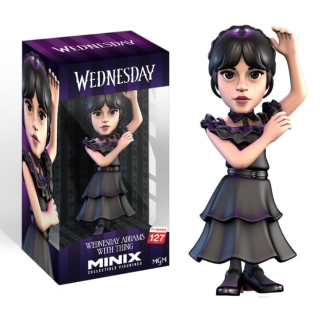 MINIX COLLECTIBLE FIGURINES - WEDNESDAY IN DANCE DRESS