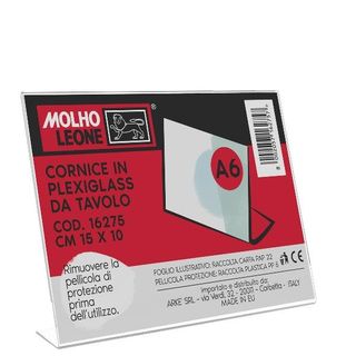 MOLHO LEONE CORNICE PLEXIGLASS DA TAVOLO 15X10