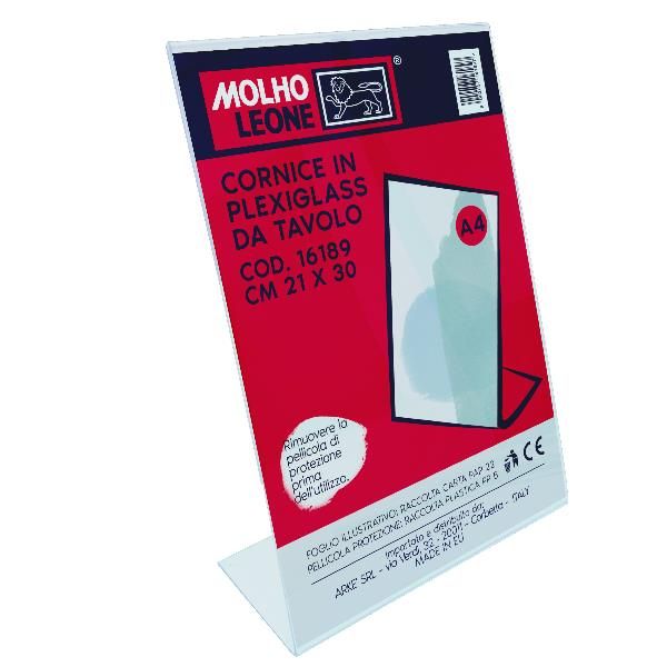 MOLHO LEONE CORNICE PLEXIGLASS DA TAVOLO 21X30
