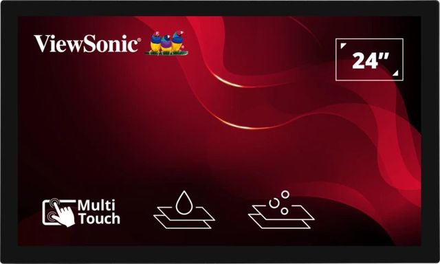 MON TOUCH 24 10POINT IP65 OPEN FRAME 24/7 HDMI MOHS 7 DP VGA