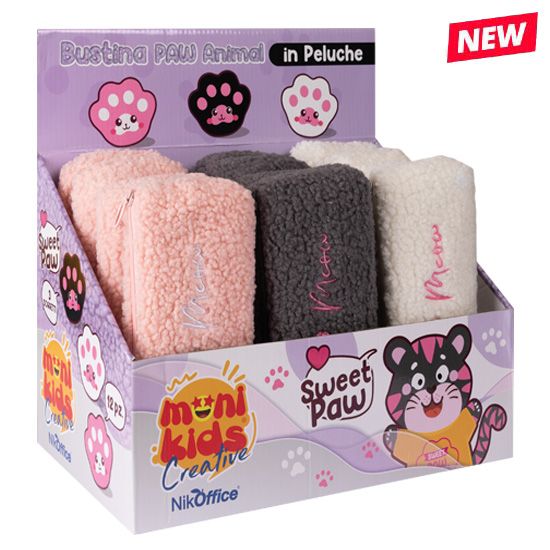 MONIKIDS CREATIVE - BUSTINE PELUCHE PAW ANIMAL ASS