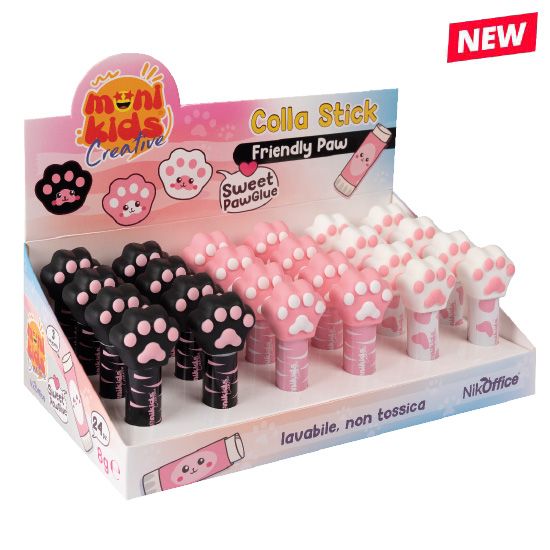 MONIKIDS CREATIVE - COLLA STICK FRIENDLY PAW PVP 8G