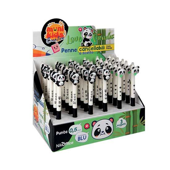 MONIKIDS CREATIVE - PENNE CANCELLABILI SCATTO CUTE PANDA