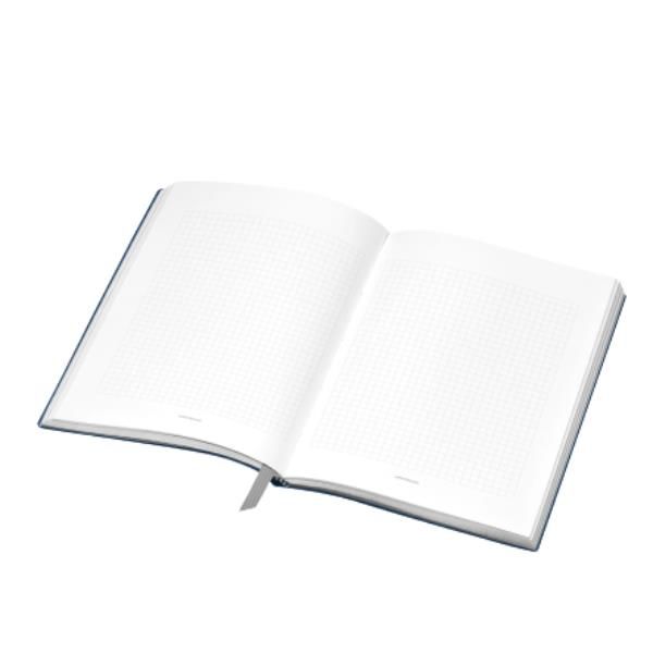 MONT BLANC BLOCCO NOTE INDACO QUADRETTI 15X21