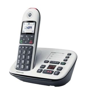 MOTOROLA CD5001 CORDLESS SENIOR CON SEGRETERIA TELEFONICA TASTI GRANDI RETROILL…