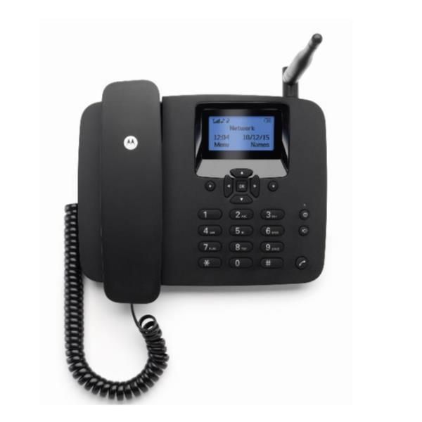 MOTOROLA FW410L TELEFONO FISSO 4G WIRELESS GSM CON SLOT SIM HOT SPOT BATTERIA I…