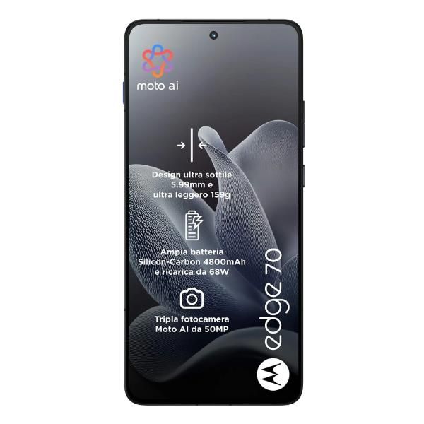 MOTOROLA MOTO EDGE 70 5G DUAL SIM 6.7" OCTA CORE 256GB RAM 8GB 5G ITALIA GADGET…