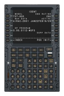 MOZA MB7F Flight Computer Display - Pannello CDU Boeing 737 per Simulazione di …